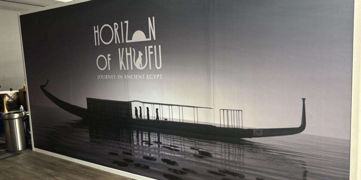 Custom wall mural and large scale vinyl graphic printed by our Austin print shop near me.